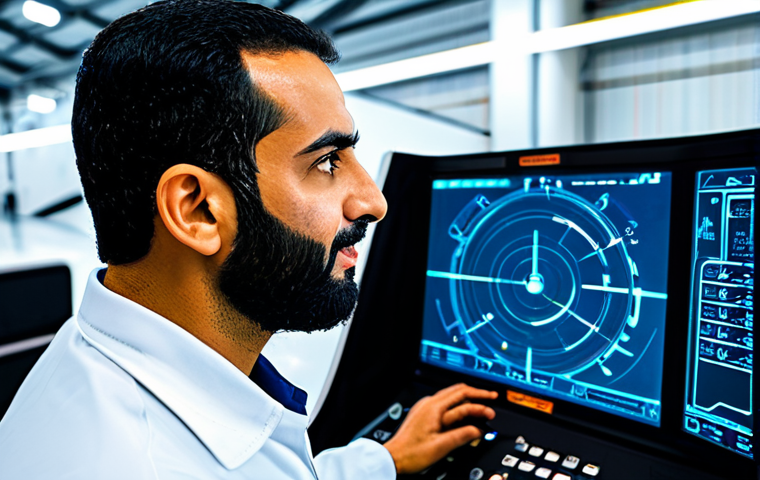 항공정비사의 업무 효율성 향상 방법 - AI-Powered Precision Diagnostics**

Detailed image prompt:
"A highly detailed, cinematic shot inside...
