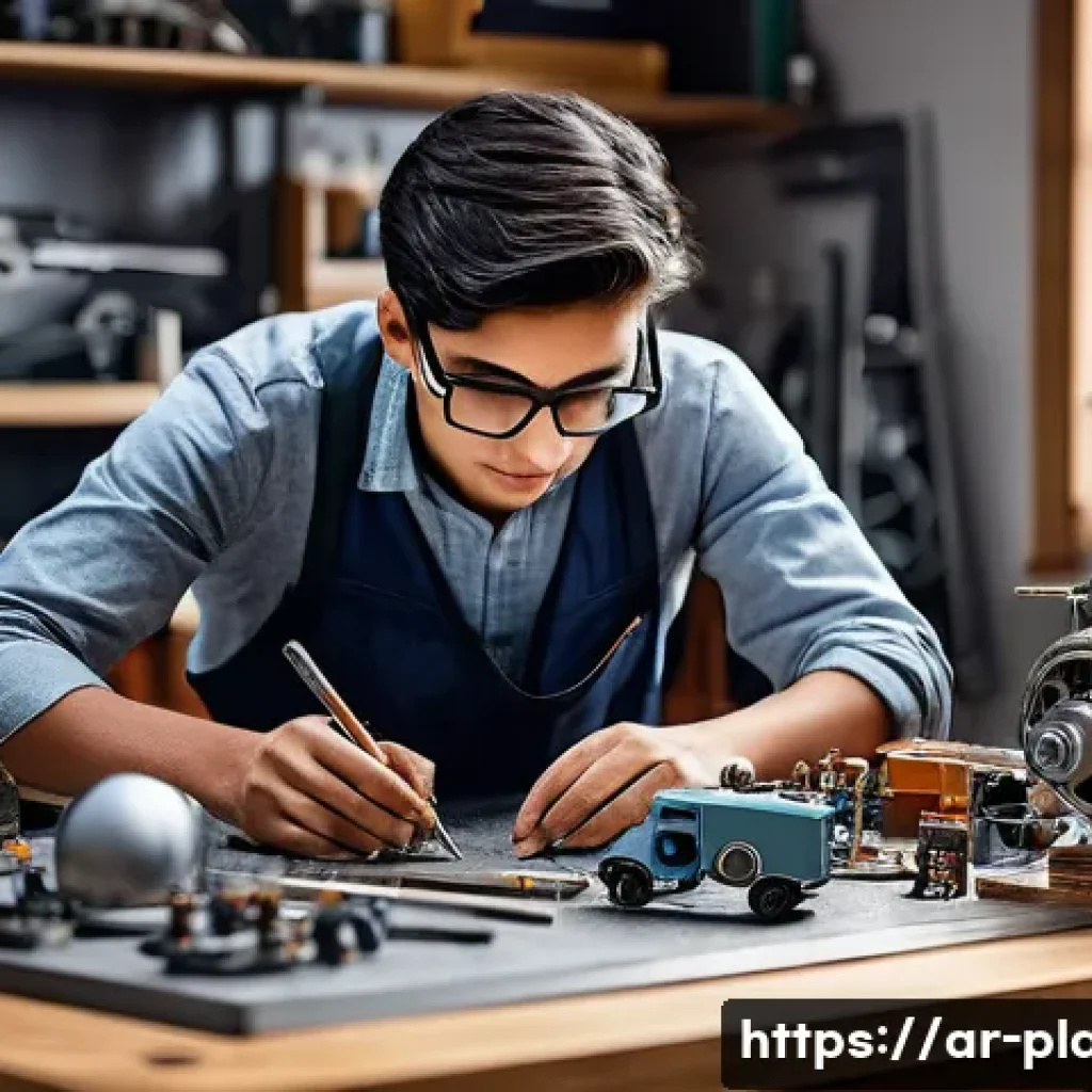 항공정비사 채용 면접에서 묻는 질문 - Early Aviation Passion and Hands-on Discovery**
> A vibrant and focused young person, appearing to ...